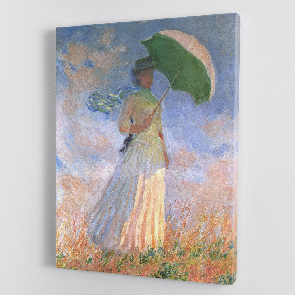 Woman with Parasol 2 by Monet Wall Art