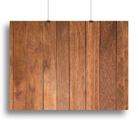 Vertical Wood Pattern Canvas Print or Poster