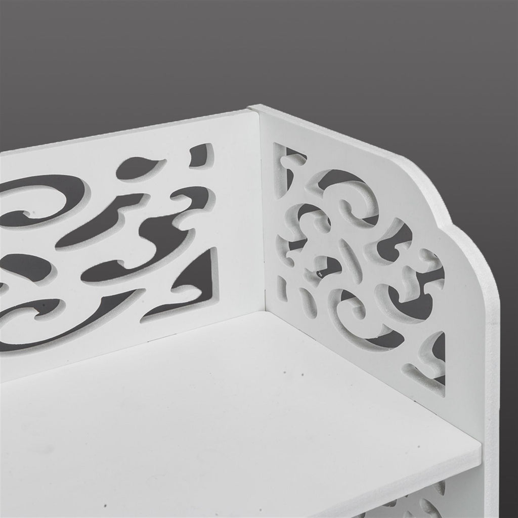 Six-Tier Shoe Rack with Hollow Design for Entryway Organization