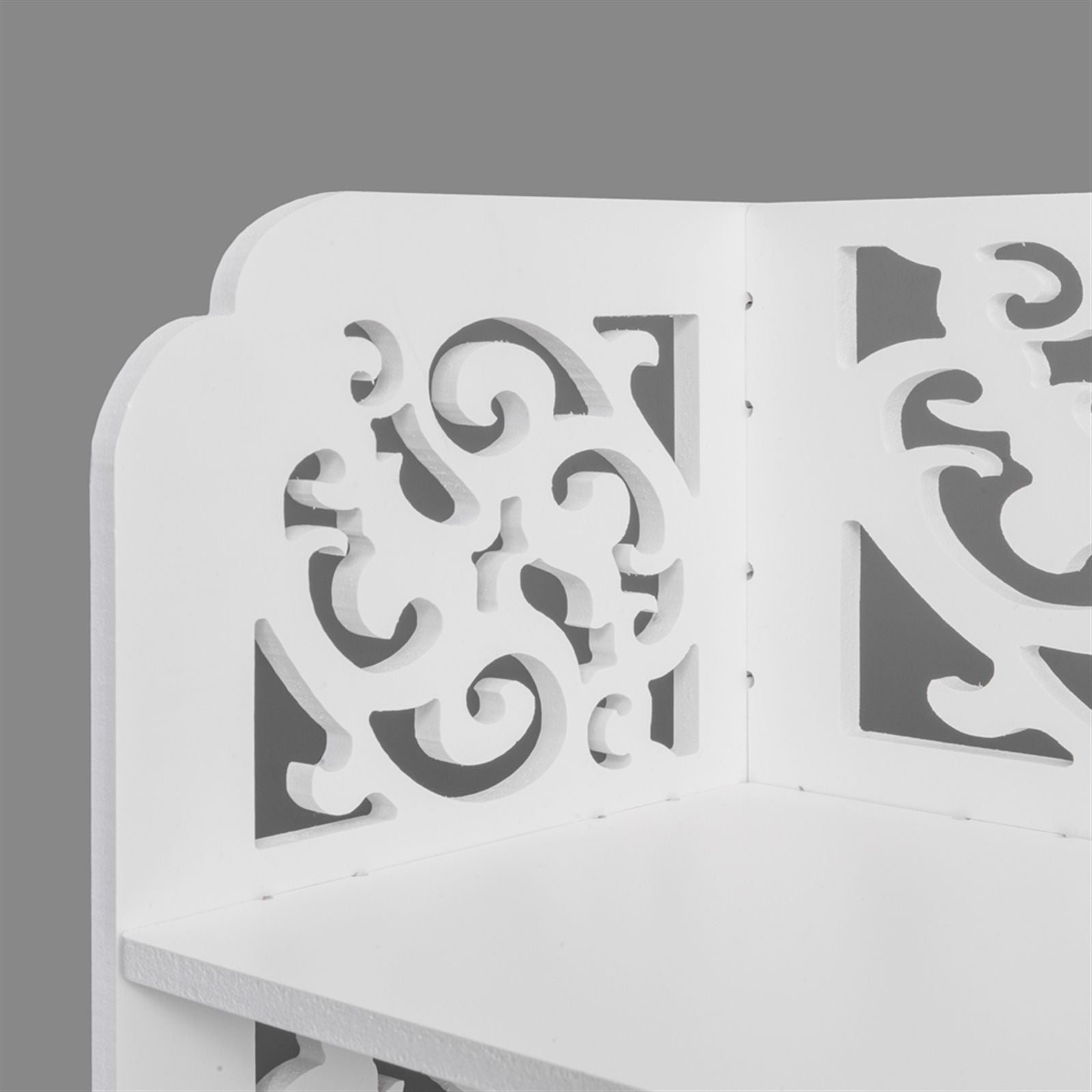 Six-Tier Shoe Rack with Hollow Design for Entryway Organization