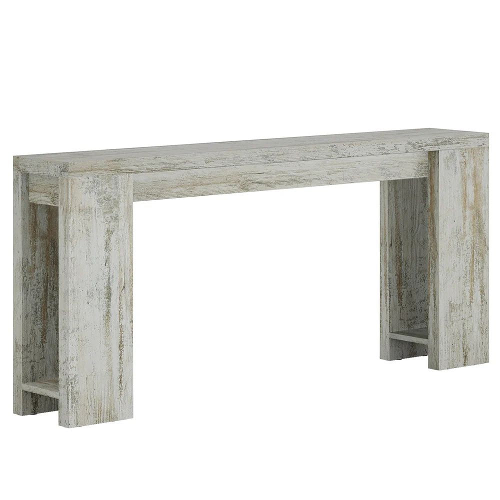 Classic Farmhouse Console Table – Wide for Entryway, Living Room, or Foyer