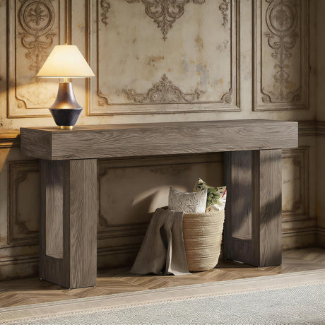 Rustic Console Table for Entryway or Sofa Display