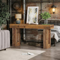 Country-Style Console Table for Entryway or Sofa