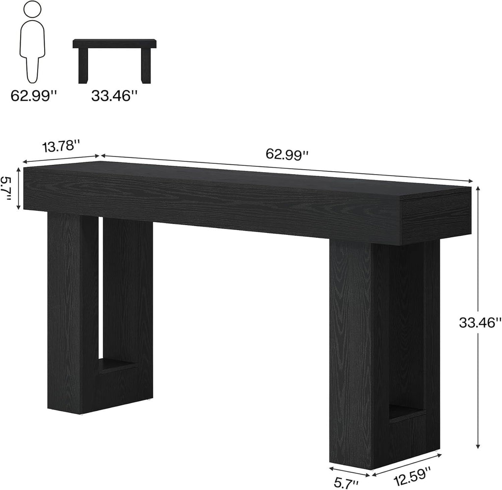 Country-Style Console Table for Entryways and Living Rooms