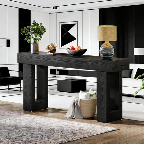 Country-Style Console Table for Entryways and Living Rooms
