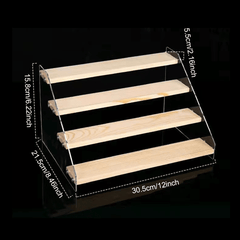 Easy-Assemble Display Stand for Action Figures and Collectibles