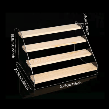 Easy-Assemble Display Stand for Action Figures and Collectibles