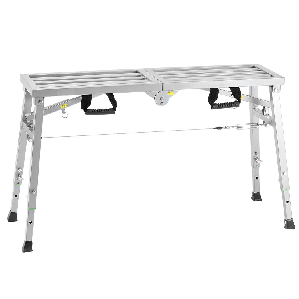 VEVOR Folding Work Platform with Adjustable Legs