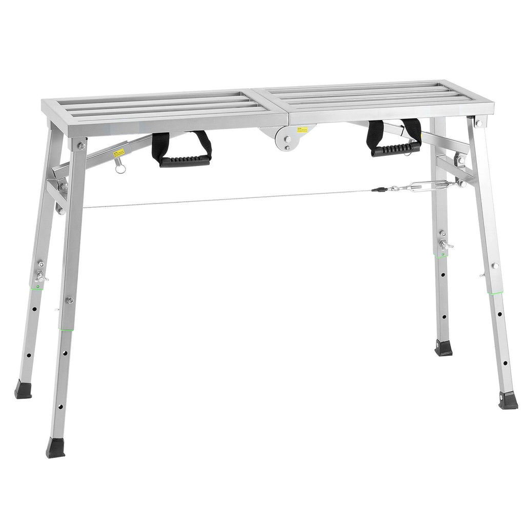 VEVOR Folding Work Platform with Adjustable Legs