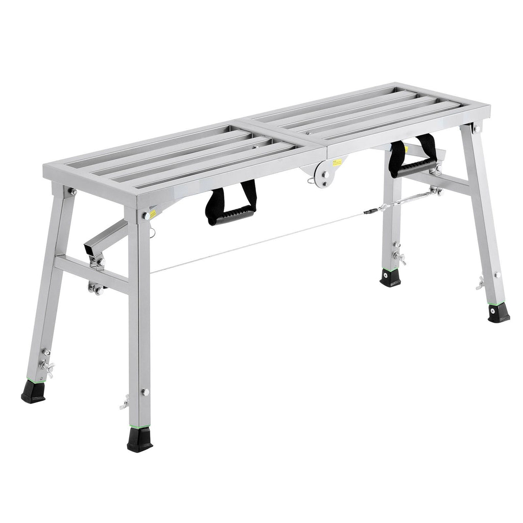 VEVOR Folding Work Platform with Adjustable Legs