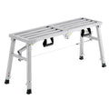VEVOR Folding Work Platform with Adjustable Legs