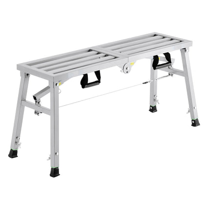 VEVOR Folding Work Platform with Adjustable Legs