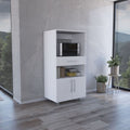 Worland Pantry Cabinet with Microwave Shelf & Storage Drawer