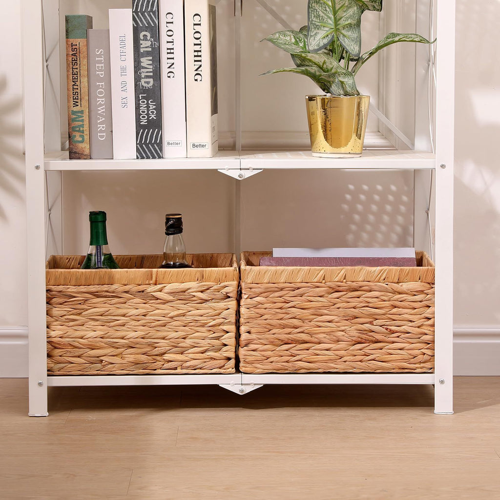 Hand-Woven Water Hyacinth Storage Basket – Natural & Multi-Purpose