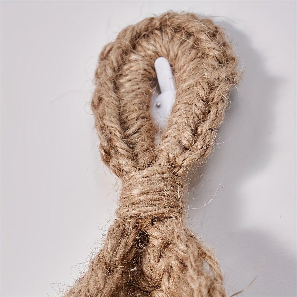 Bohemian Hand-Woven Teardrop Wall Basket for Fruits and Decor