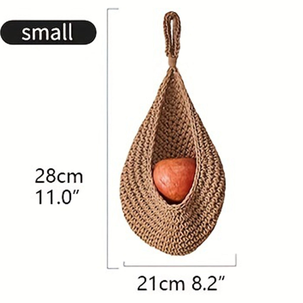Xemussa Teardrop Wall Basket for Produce