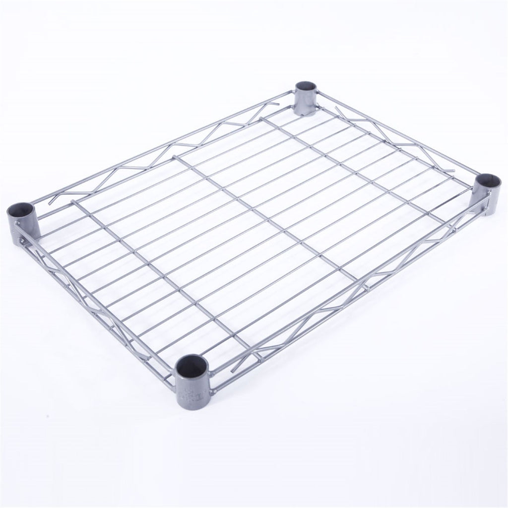 Versatile 4-Shelf Storage Rack with Adjustable Heights and Tool-Free Assembly