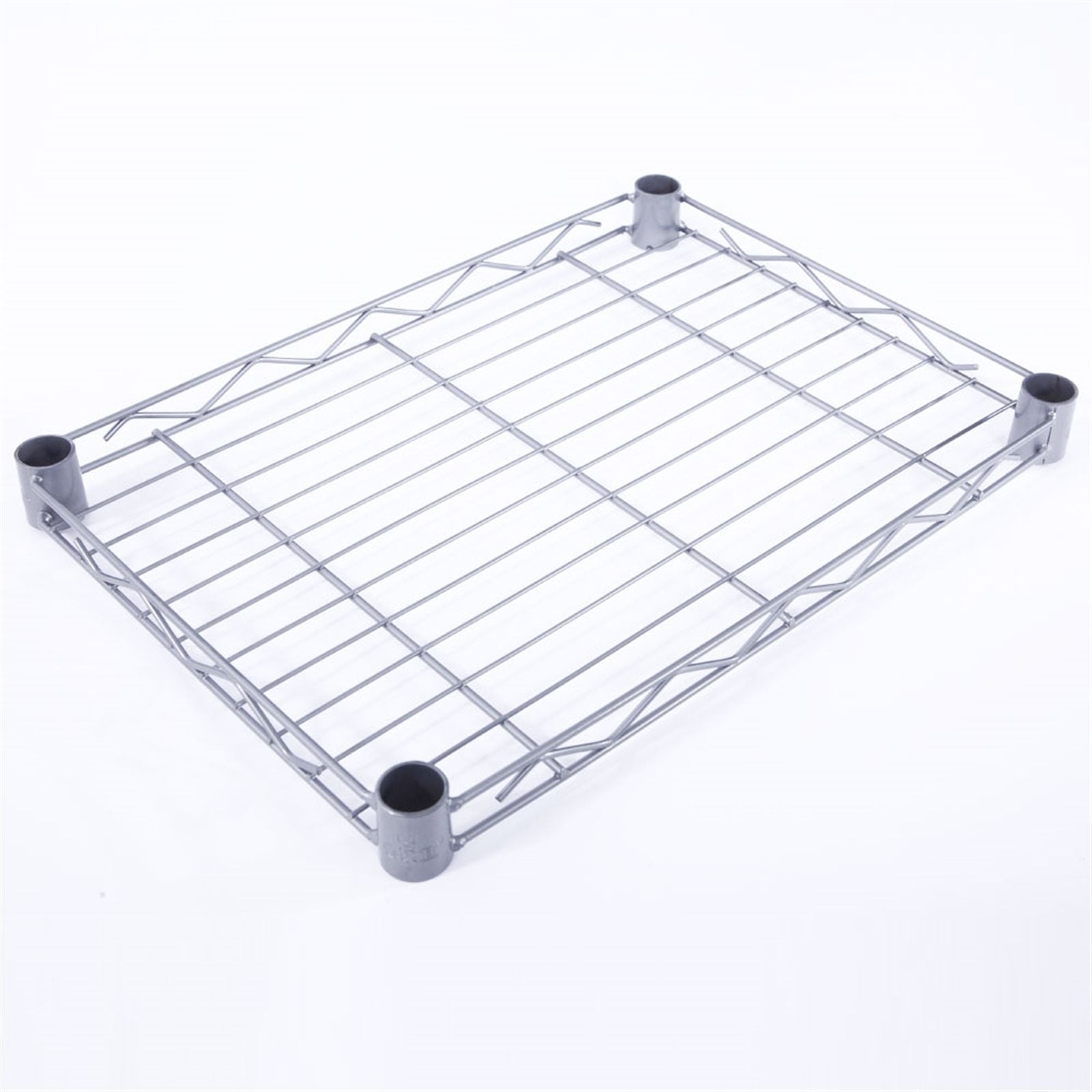 Versatile 4-Shelf Storage Rack with Adjustable Heights and Tool-Free Assembly