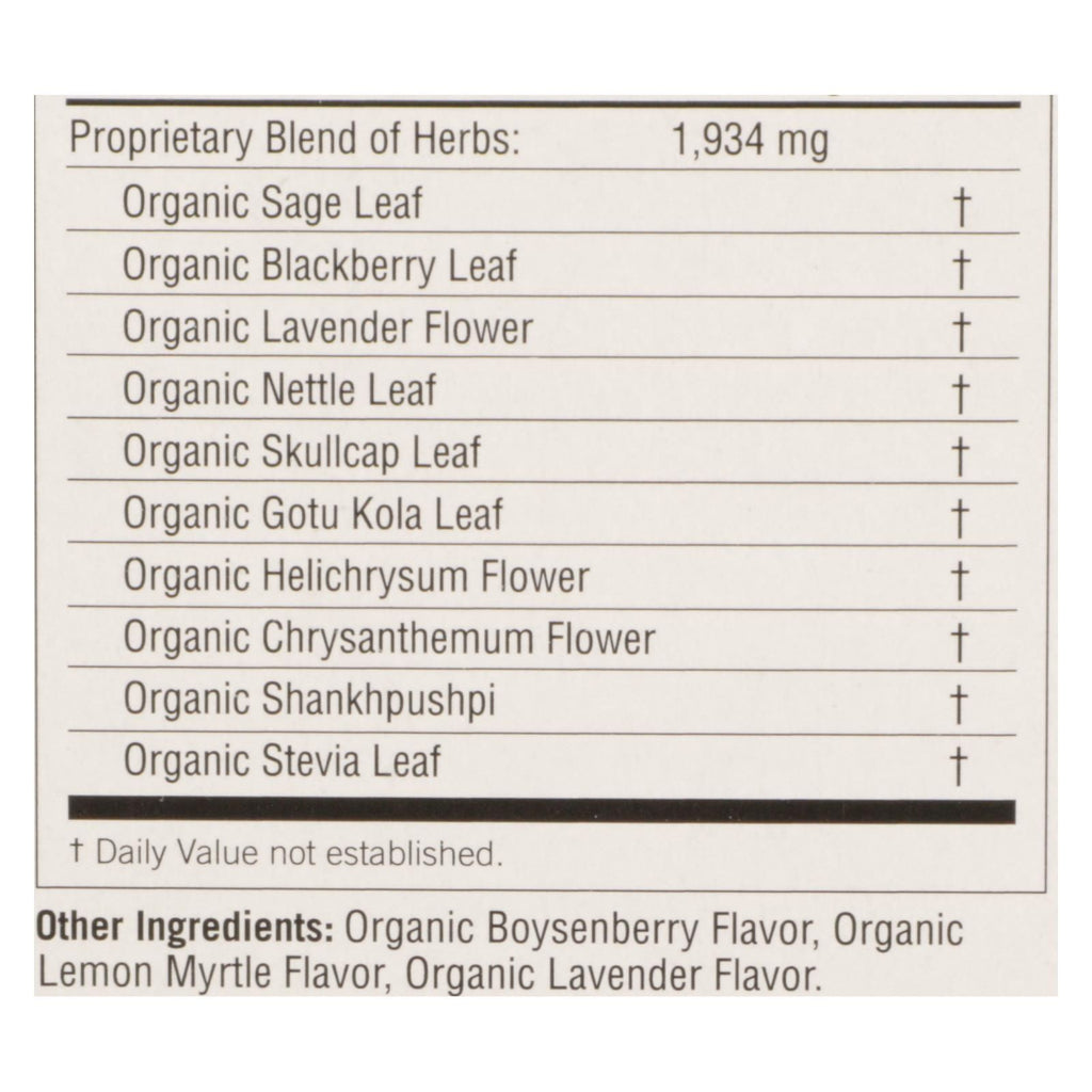Yogi Relaxed Mind Caffeine-Free Floral Herbal Tea