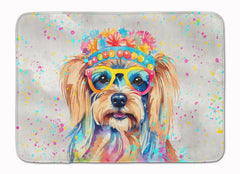 Yorkshire Terrier Hippie Dawg Cushioned Kitchen Mat