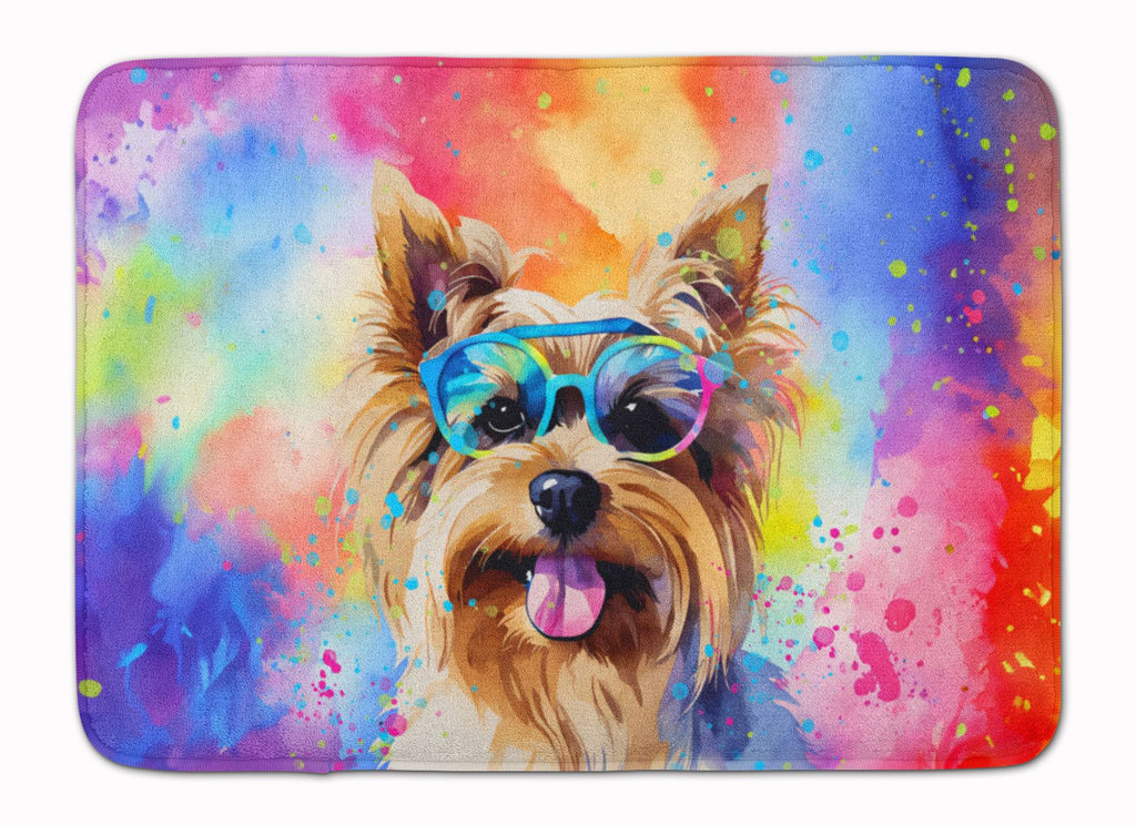 Yorkshire Terrier Hippie Dawg Cushioned Kitchen Mat