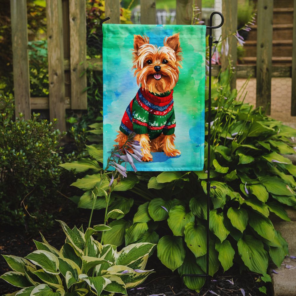 Vibrant Double-Sided Christmas Garden Flag for Outdoor Decor