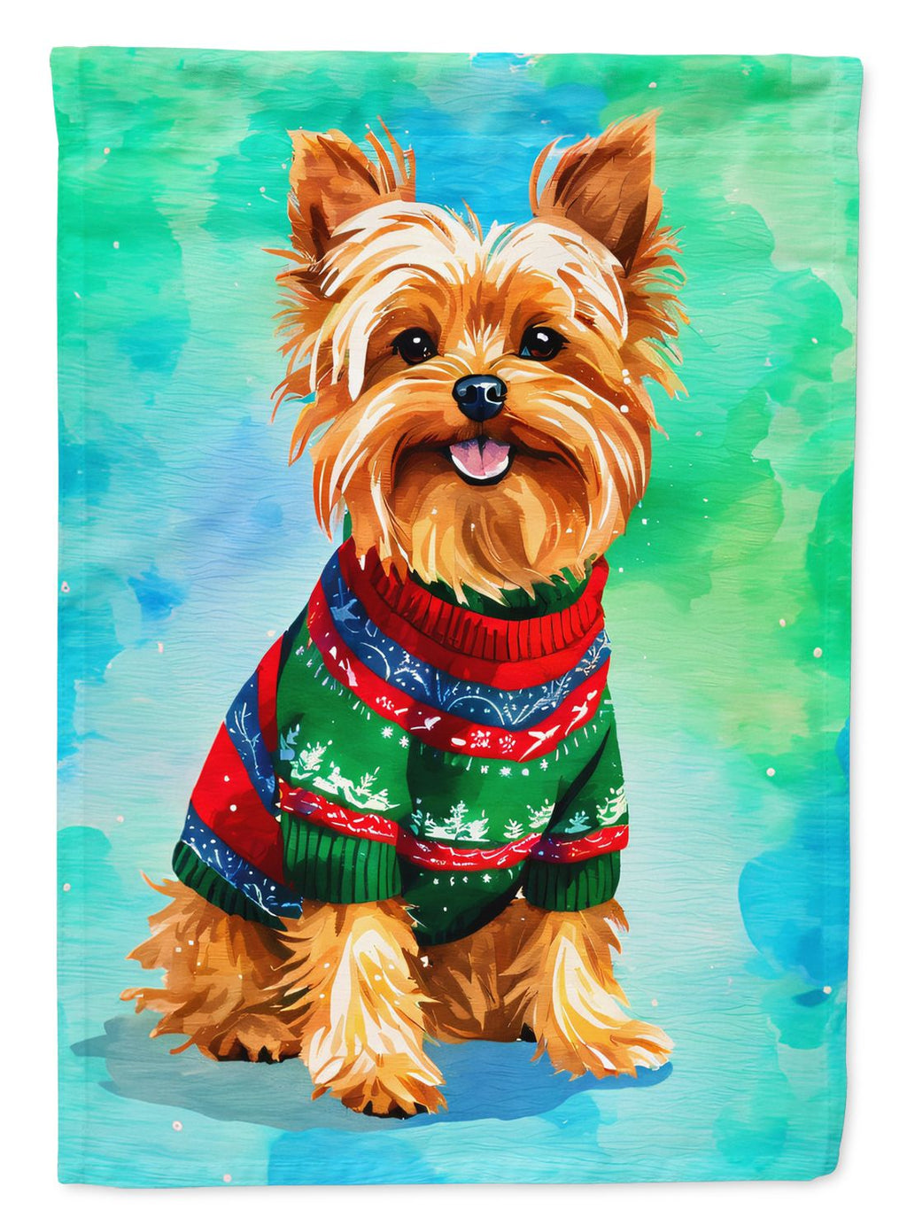 Vibrant Double-Sided Christmas Garden Flag for Outdoor Decor