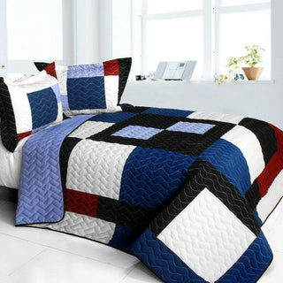 Your Imagine Vermicelli-Quilted Patchwork Set