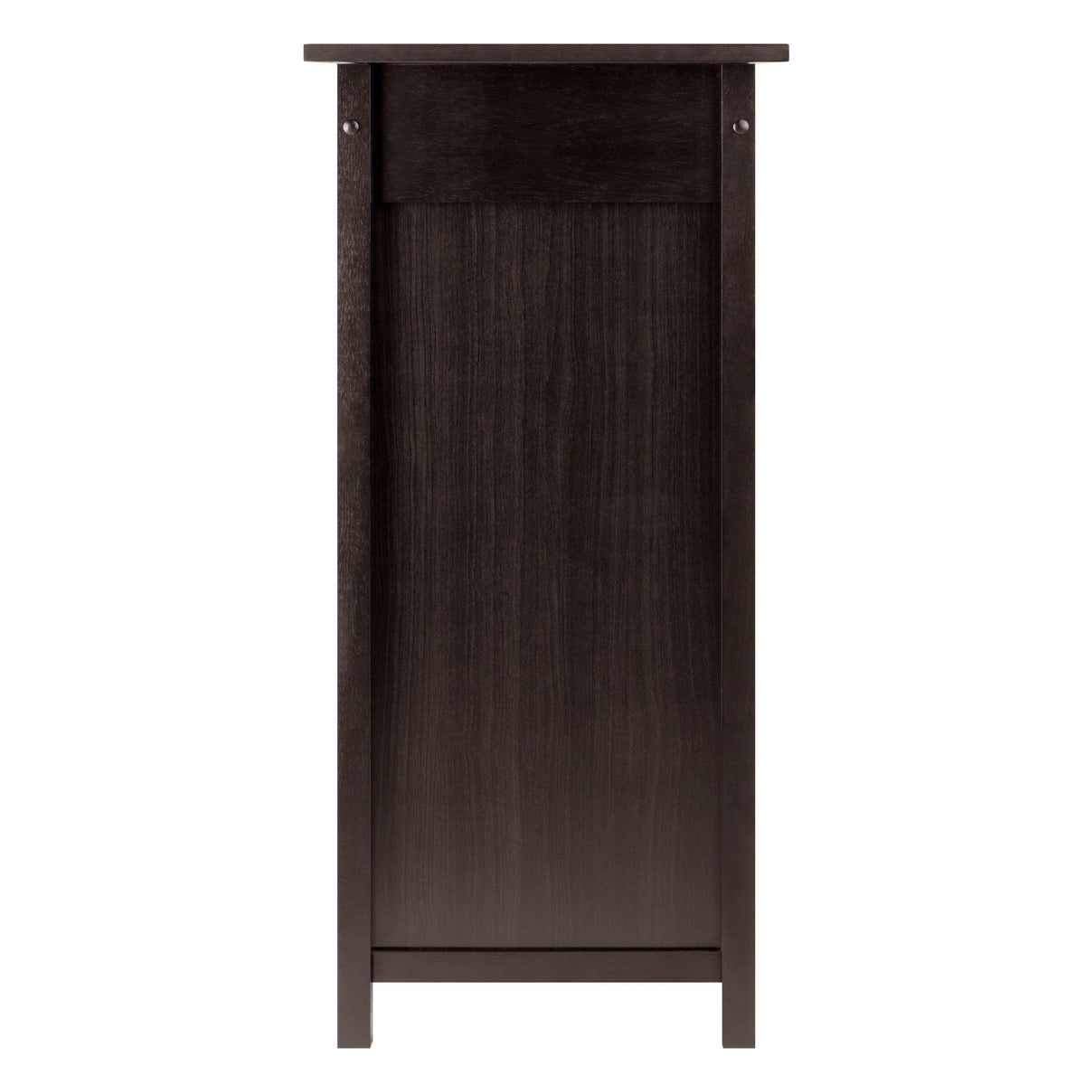 Yukon Espresso Wine Cabinet with Expandable Bar Top