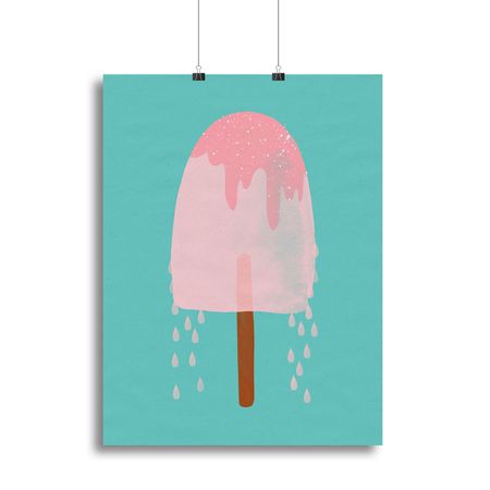 Yummy Ice Cream Playful Wall Art
