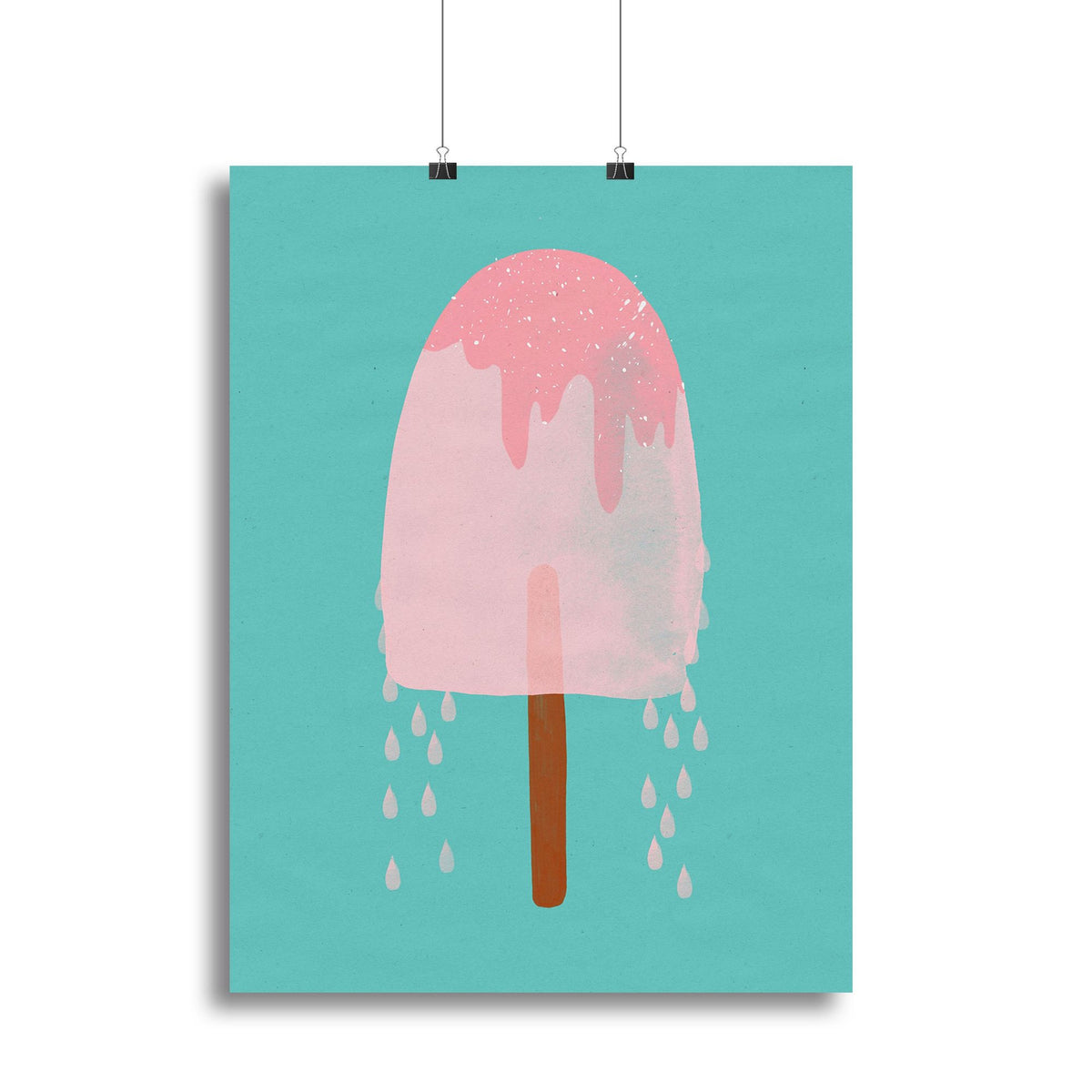 Yummy Ice Cream Playful Wall Art