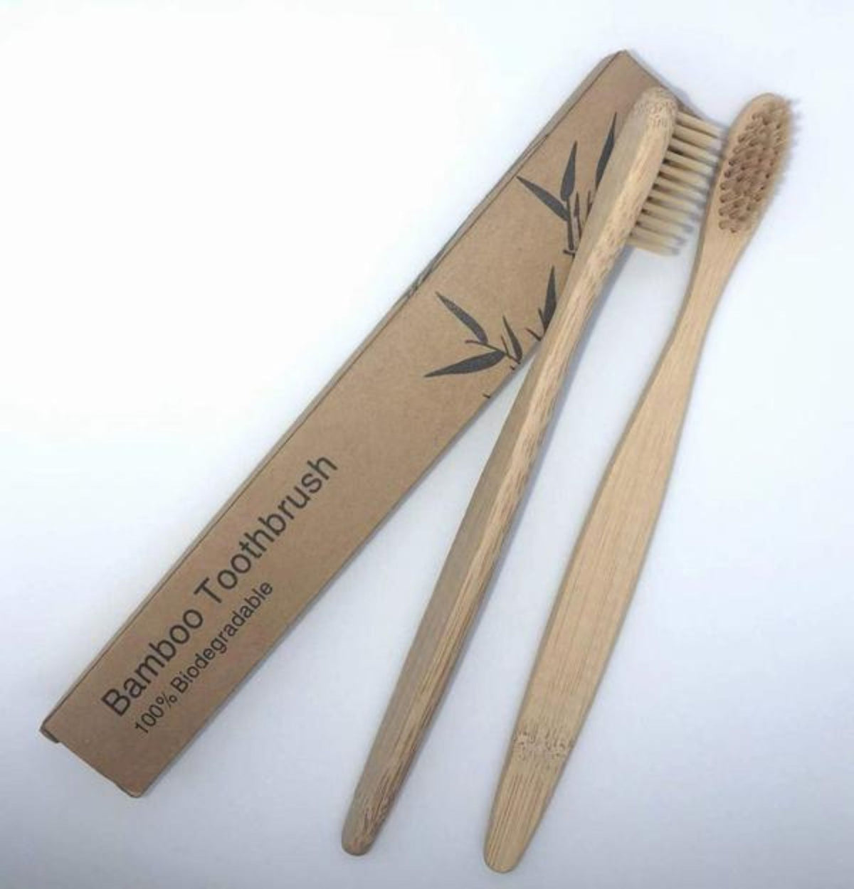 Zero-Waste everyday Bamboo Bathroom Accessories Bundle (7-Pack) - Includes Boar Bristle Bath Bru