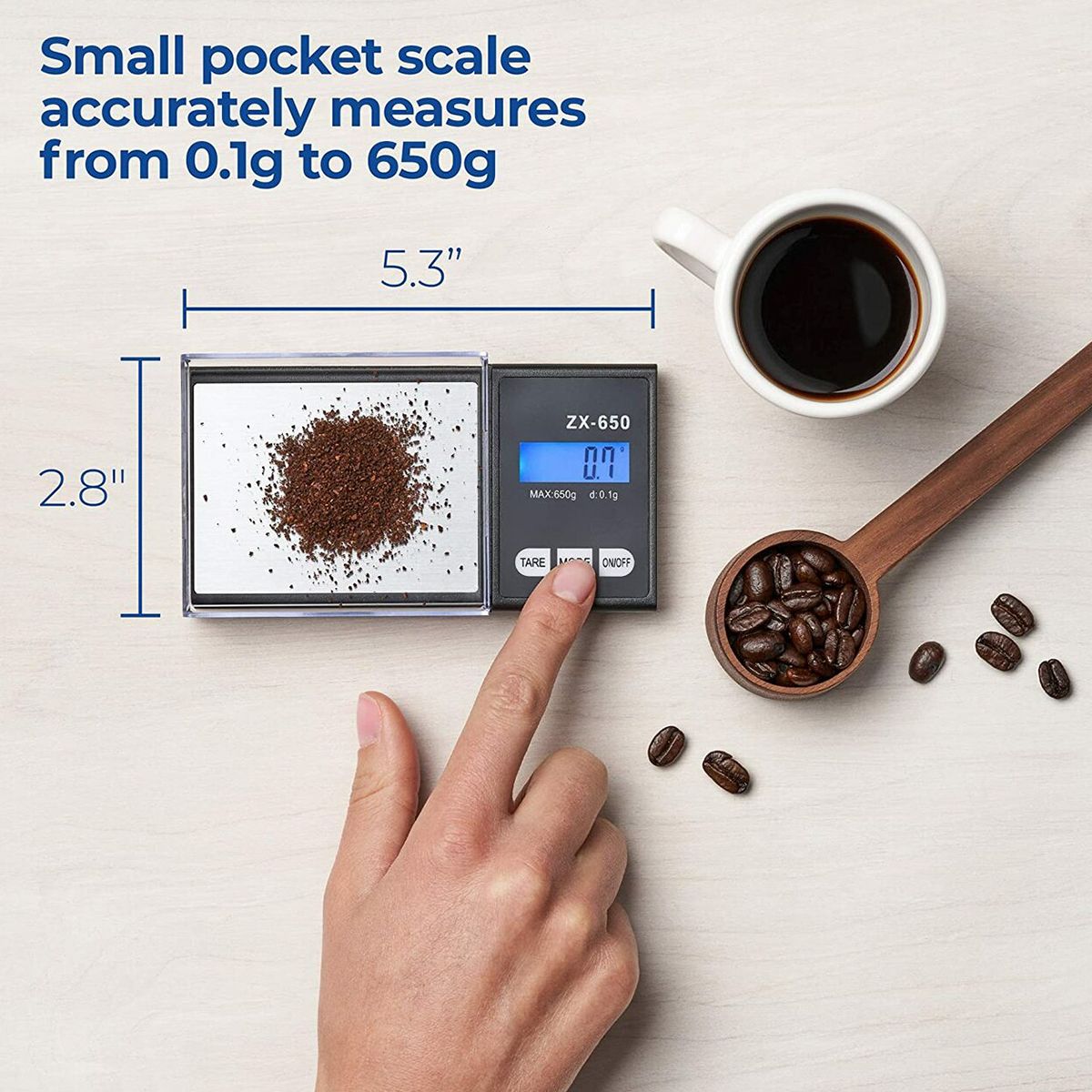 ZX650g Digital Pocket Scales